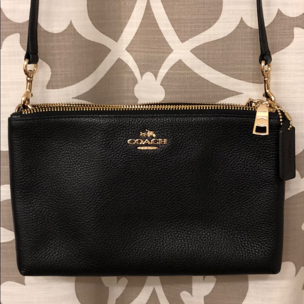 Coach Crossbody Clutch Black